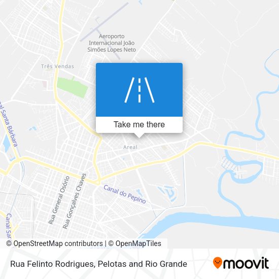 Rua Felinto Rodrigues map