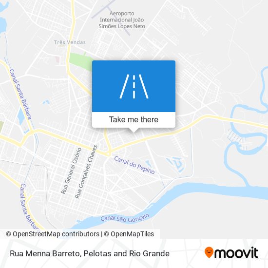 Rua Menna Barreto map