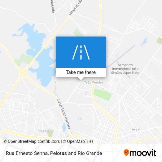 Rua Ernesto Senna map