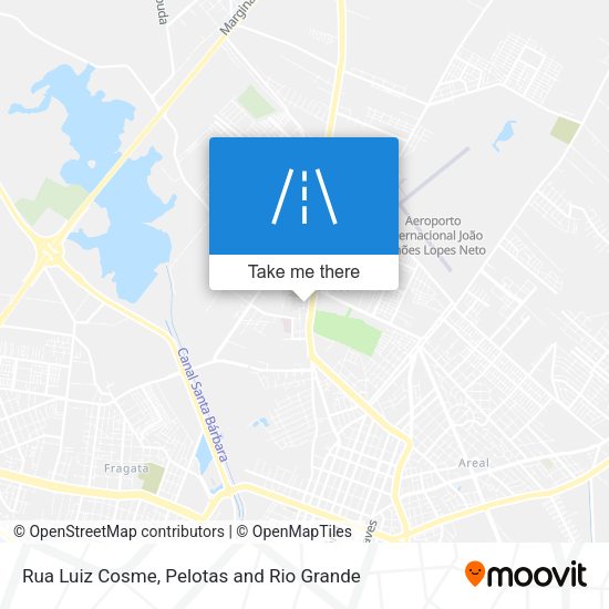 Rua Luiz Cosme map