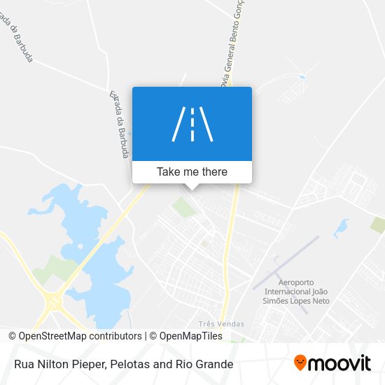 Rua Nilton Pieper map