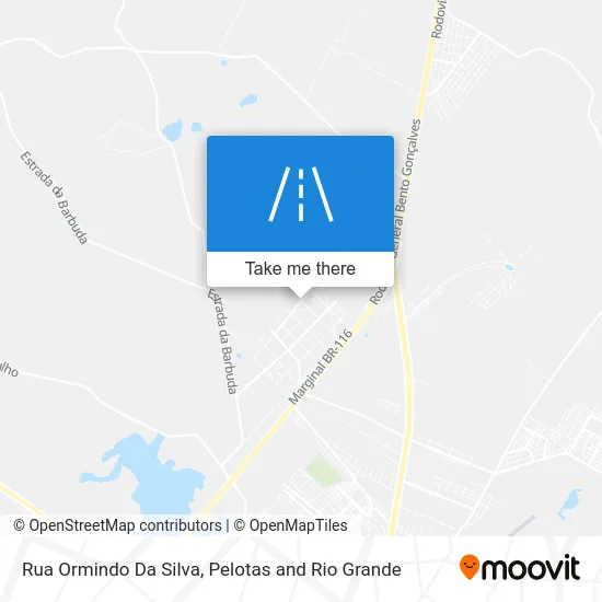 Rua Ormindo Da Silva map