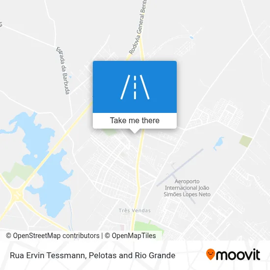 Rua Ervin Tessmann map
