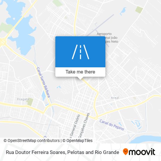 Mapa Rua Doutor Ferreira Soares