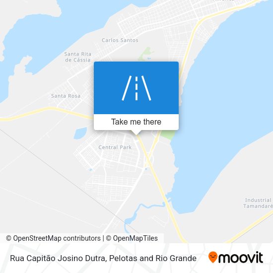 Rua Capitão Josino Dutra map
