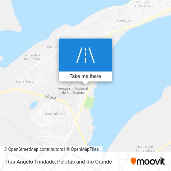 Rua Angelo Trindade map
