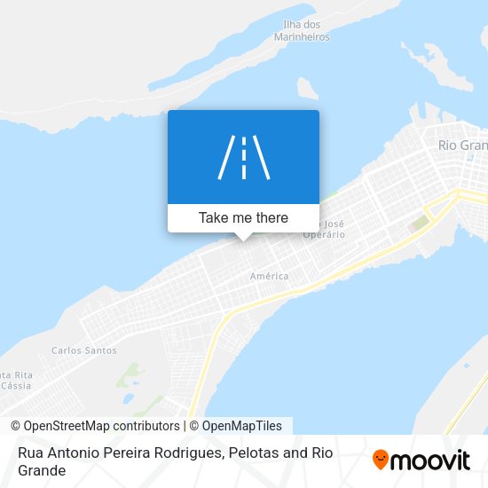 Rua Antonio Pereira Rodrigues map