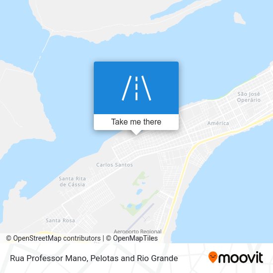 Rua Professor Mano map