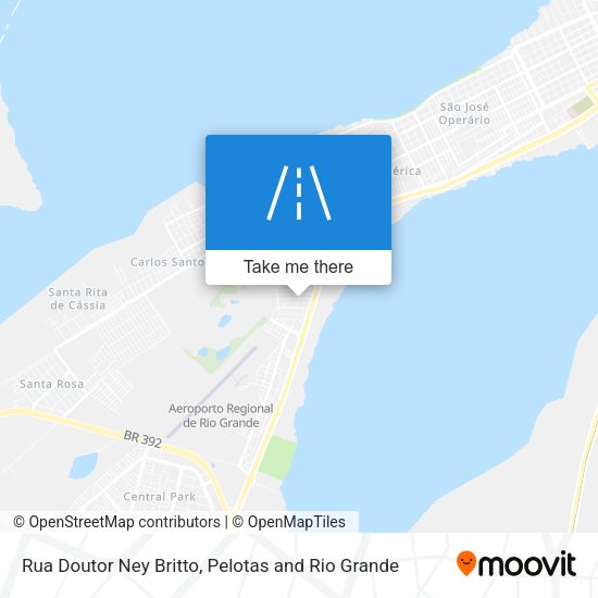 Rua Doutor Ney Britto map