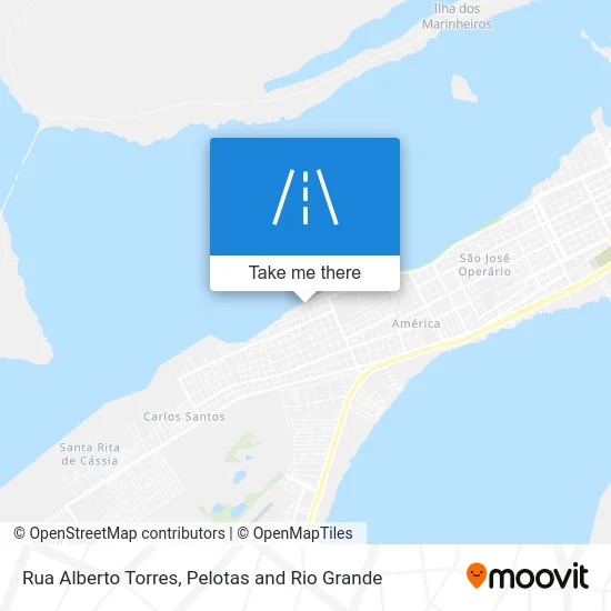 Rua Alberto Torres map