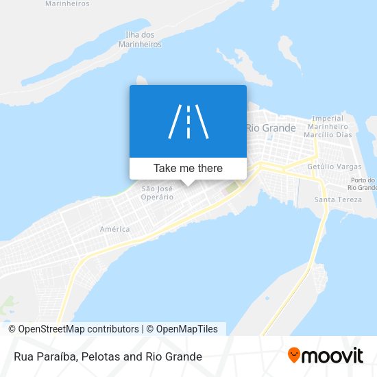 Rua Paraíba map