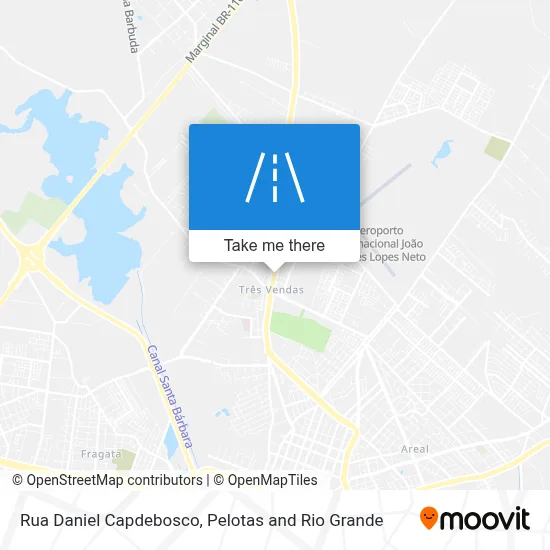 Rua Daniel Capdebosco map