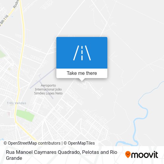 Rua Manoel Caymares Quadrado map