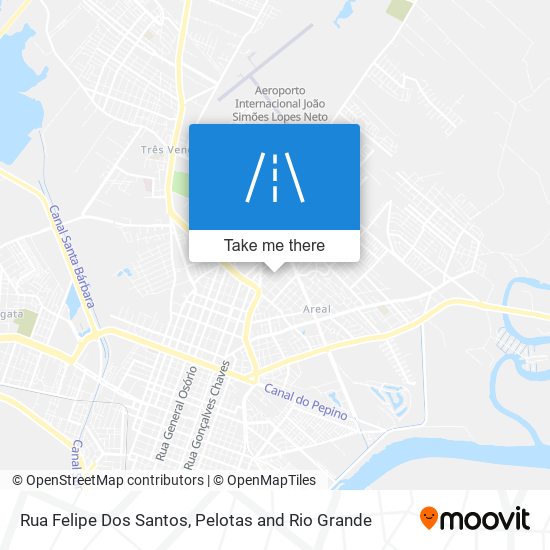 Rua Felipe Dos Santos map