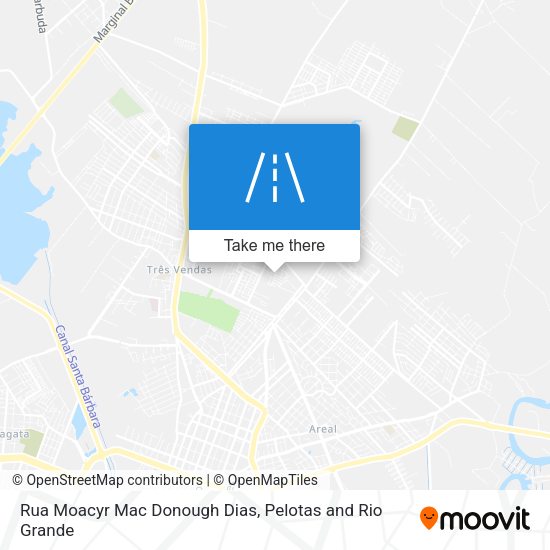 Rua Moacyr Mac Donough Dias map