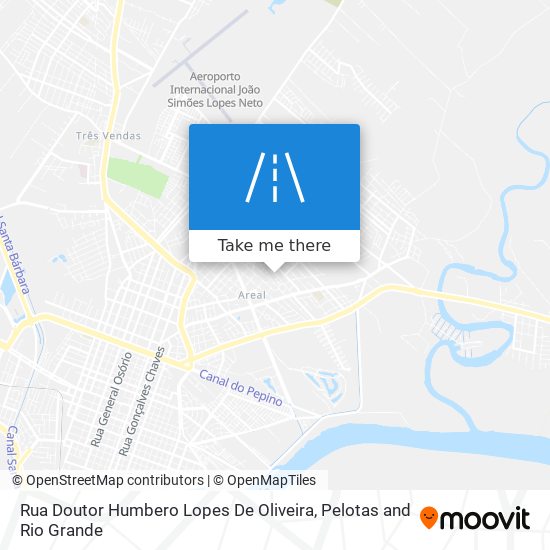 Rua Doutor Humbero Lopes De Oliveira map