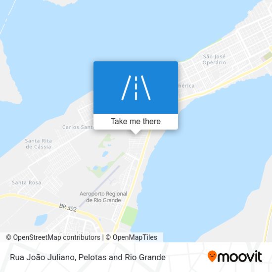 Rua João Juliano map