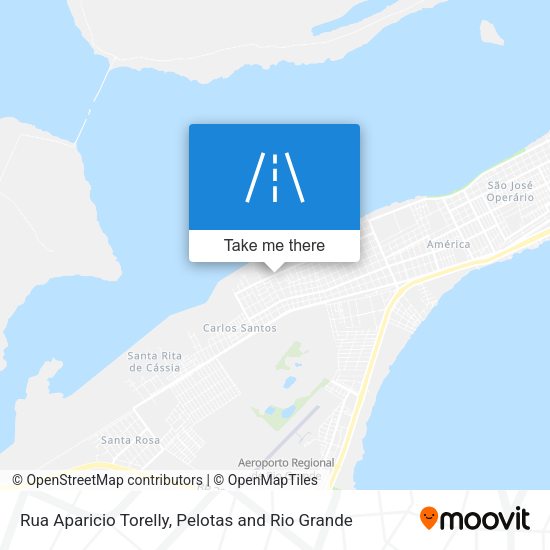 Rua Aparicio Torelly map