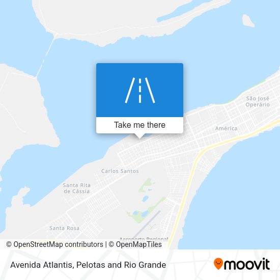 Avenida Atlantis map