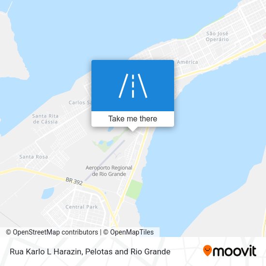 Rua Karlo L Harazin map