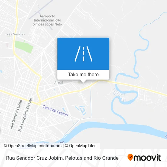 Rua Senador Cruz Jobim map