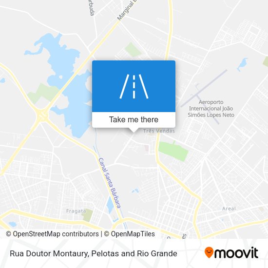 Rua Doutor Montaury map