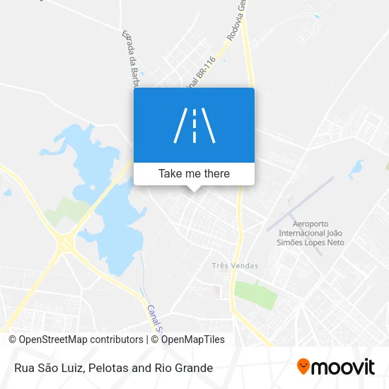 Rua São Luiz map