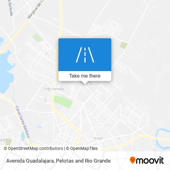 Avenida Guadalajara map