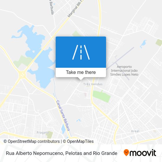 Rua Alberto Nepomuceno map