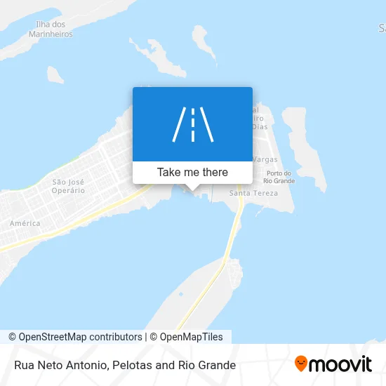 Rua Neto Antonio map
