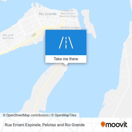 Rua Ernani Espinele map