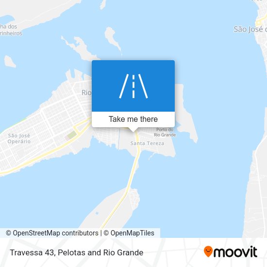 Travessa 43 map