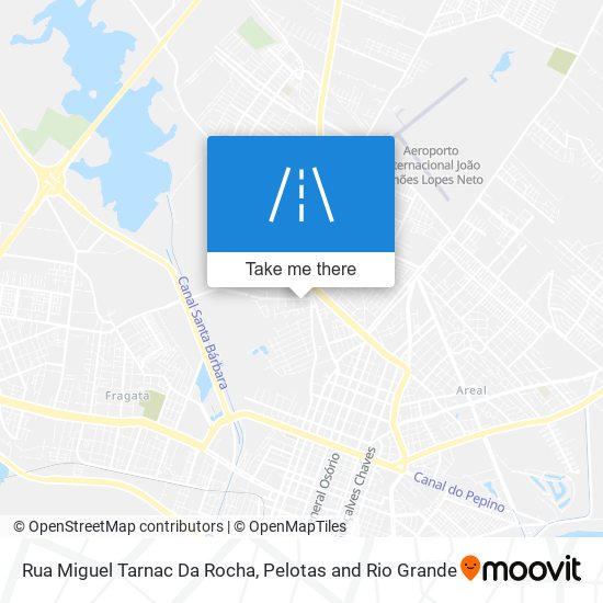 Rua Miguel Tarnac Da Rocha map