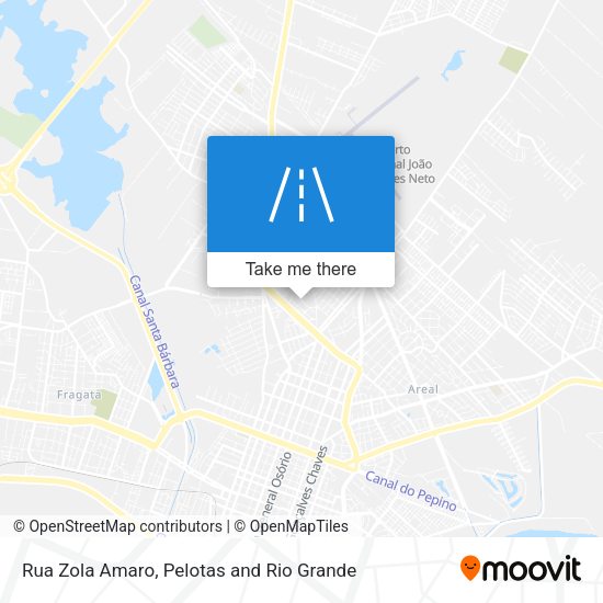 Rua Zola Amaro map