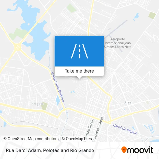 Rua Darci Adam map