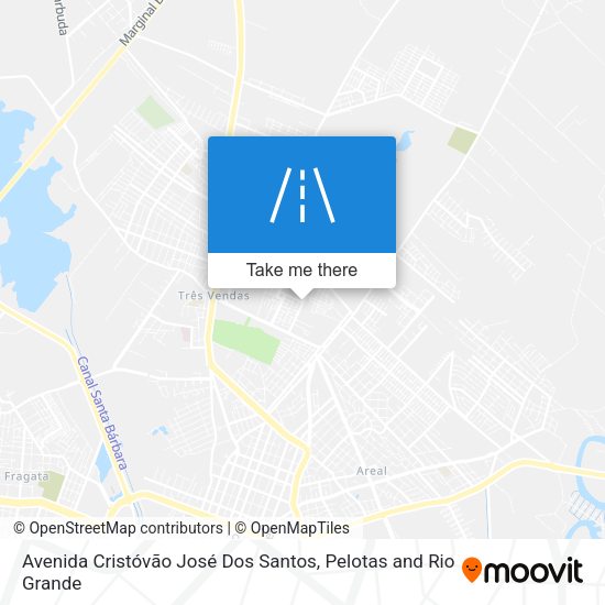 Avenida Cristóvão José Dos Santos map