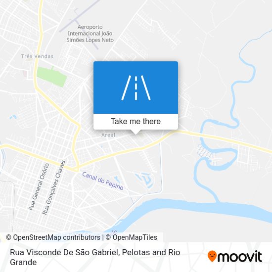 Rua Visconde De São Gabriel map