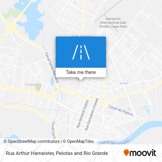Rua Arthur Hameister map