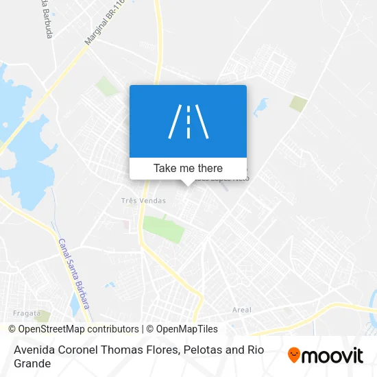 Avenida Coronel Thomas Flores map