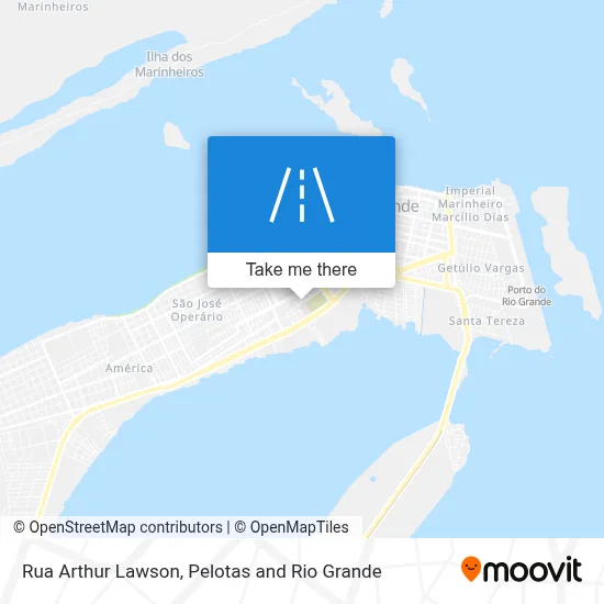 Rua Arthur Lawson map