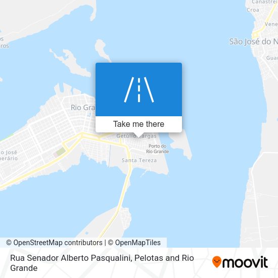 Rua Senador Alberto Pasqualini map
