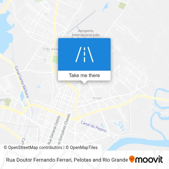 Rua Doutor Fernando Ferrari map