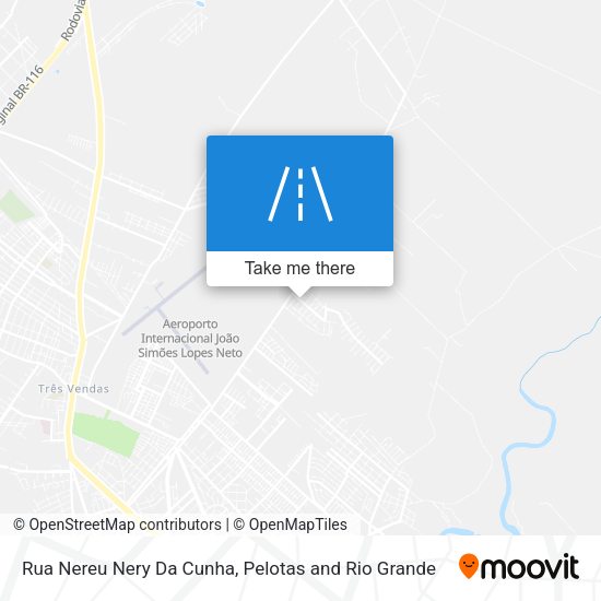 Rua Nereu Nery Da Cunha map