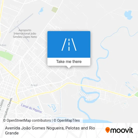Avenida João Gomes Nogueira map