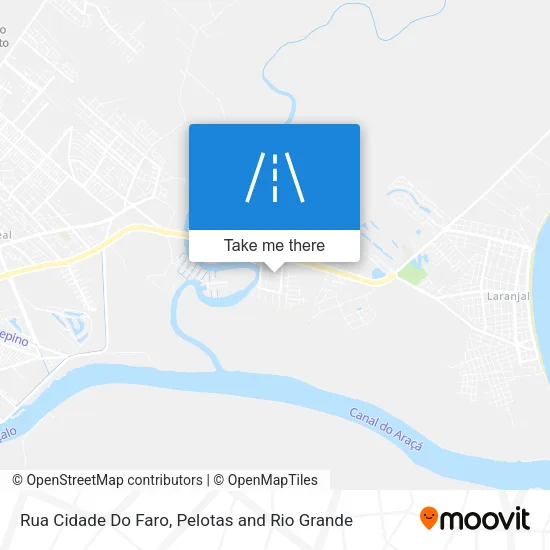 Rua Cidade Do Faro map