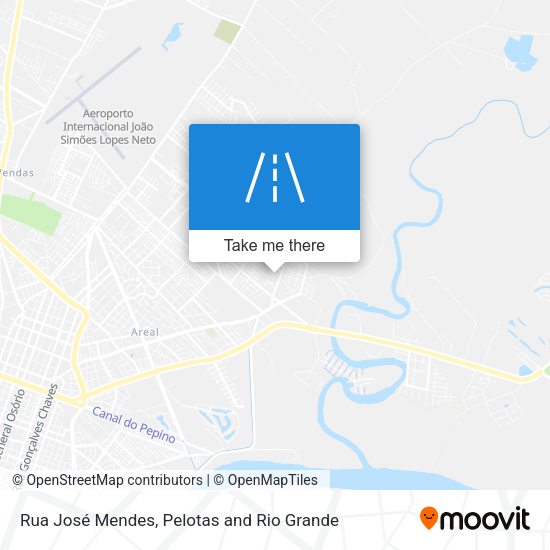 Rua José Mendes map