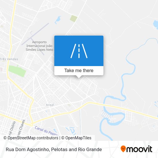Rua Dom Agostinho map
