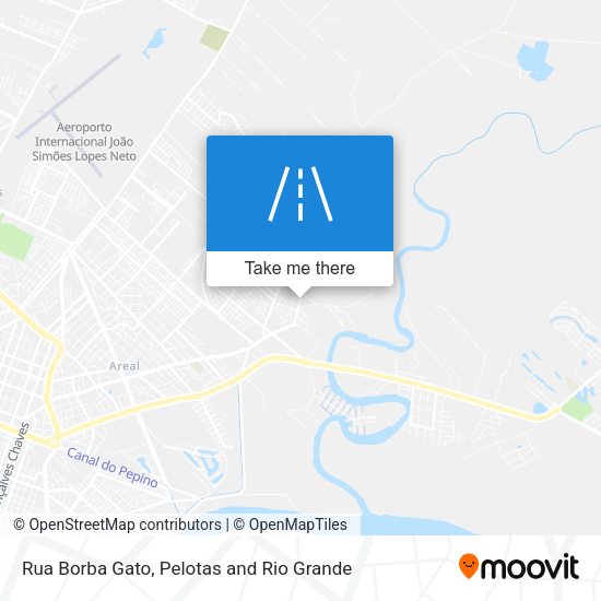 Rua Borba Gato map