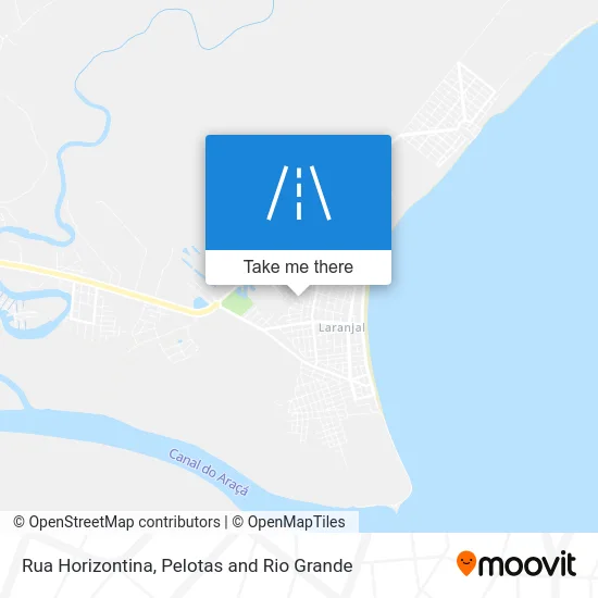 Rua Horizontina map