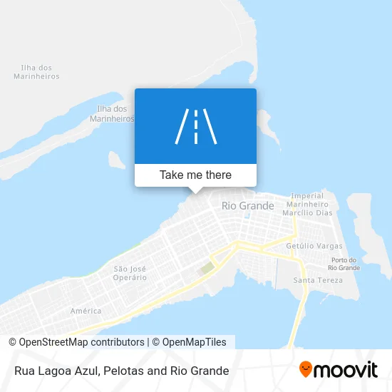 Rua Lagoa Azul map